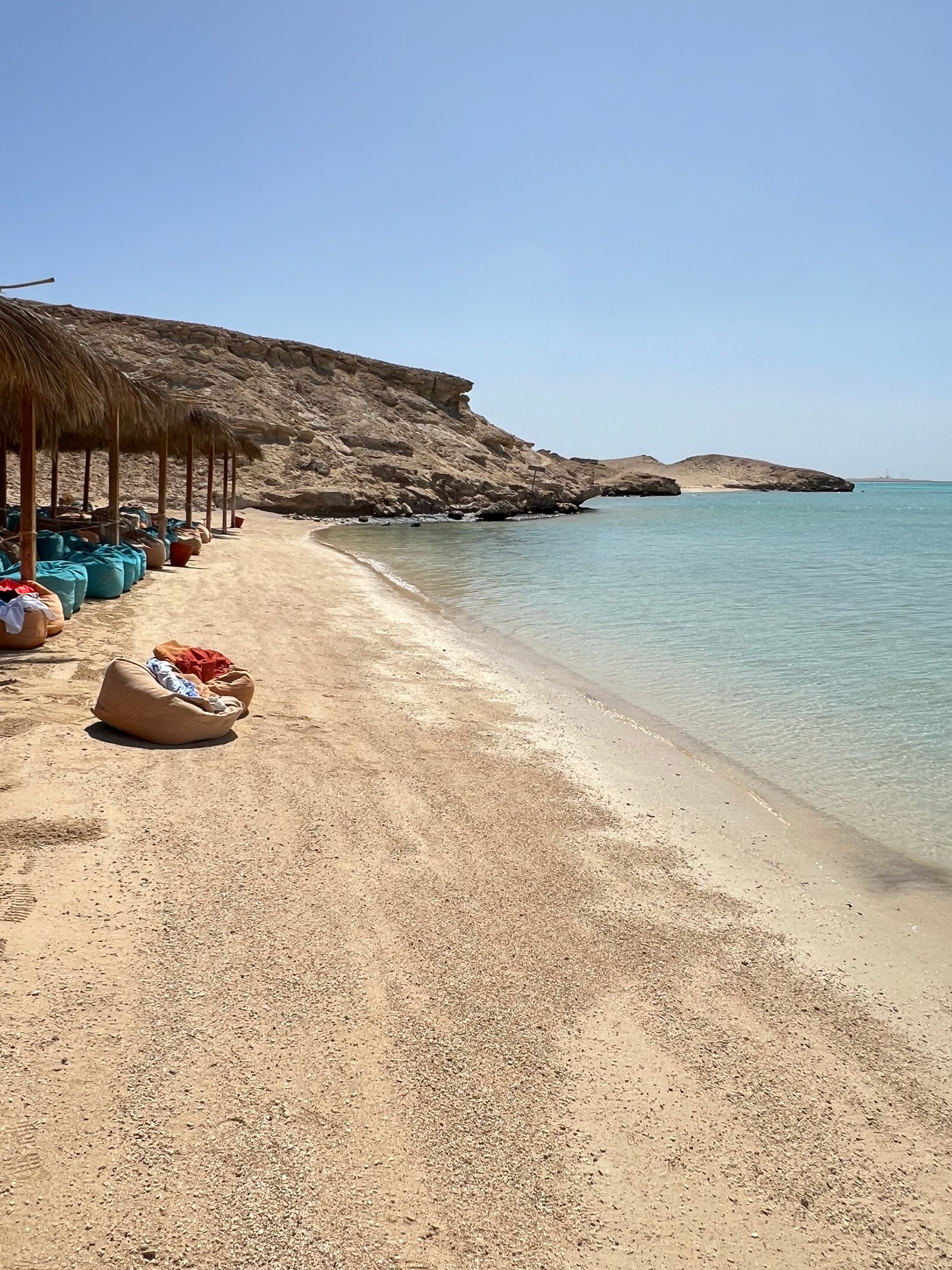 Strandtag am Roten Meer, Ägypten
