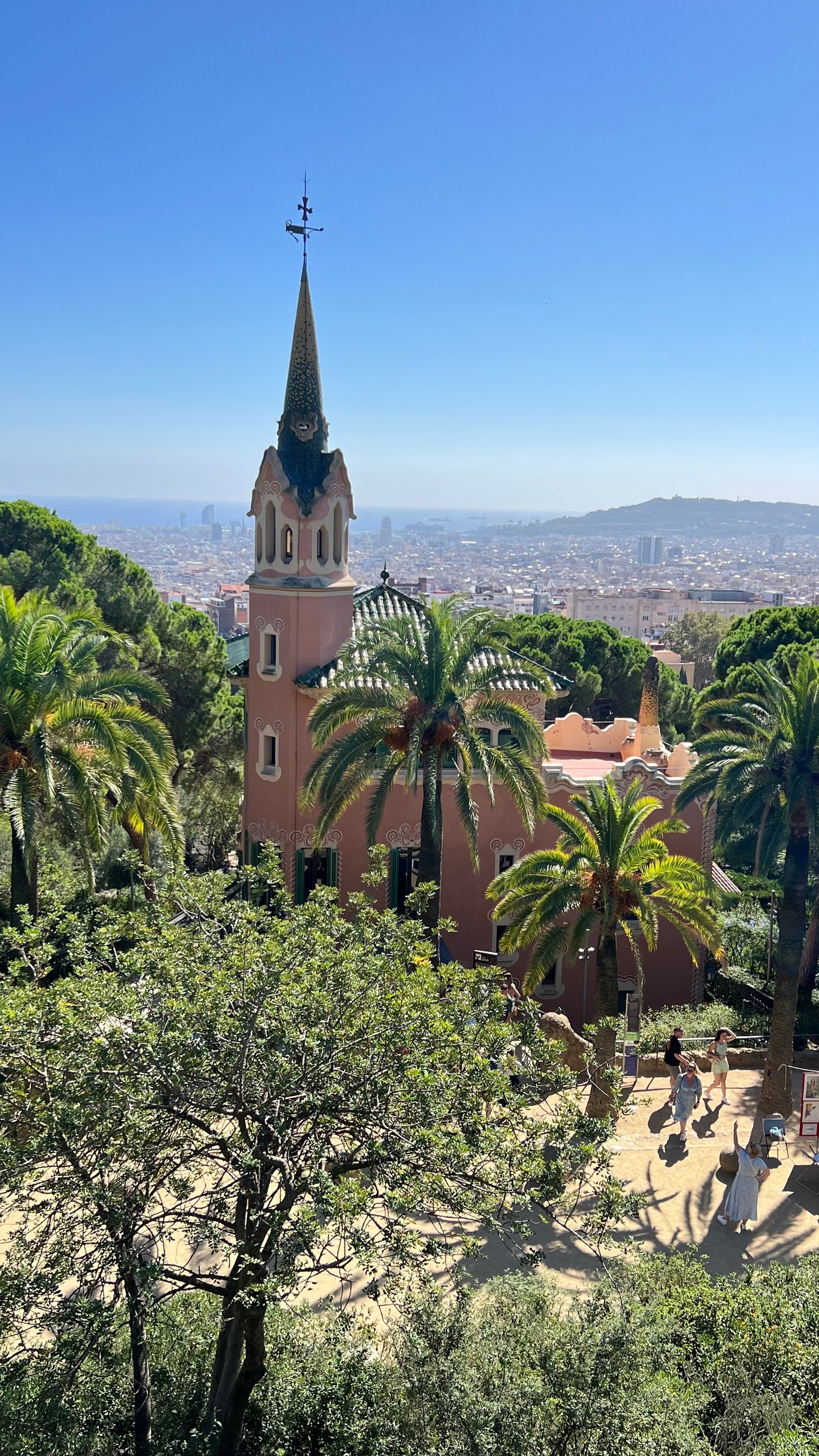 Park Güell, Barcelona, Spanien