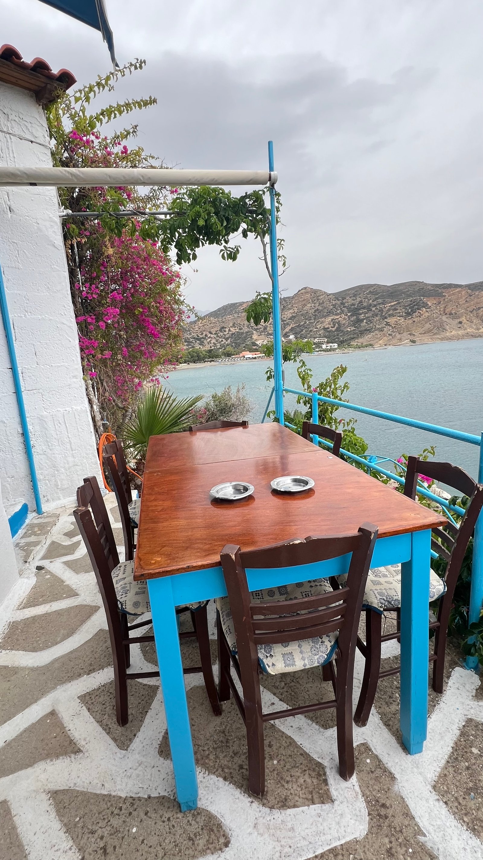 Taverne am Meer, Kreta, Griechenland